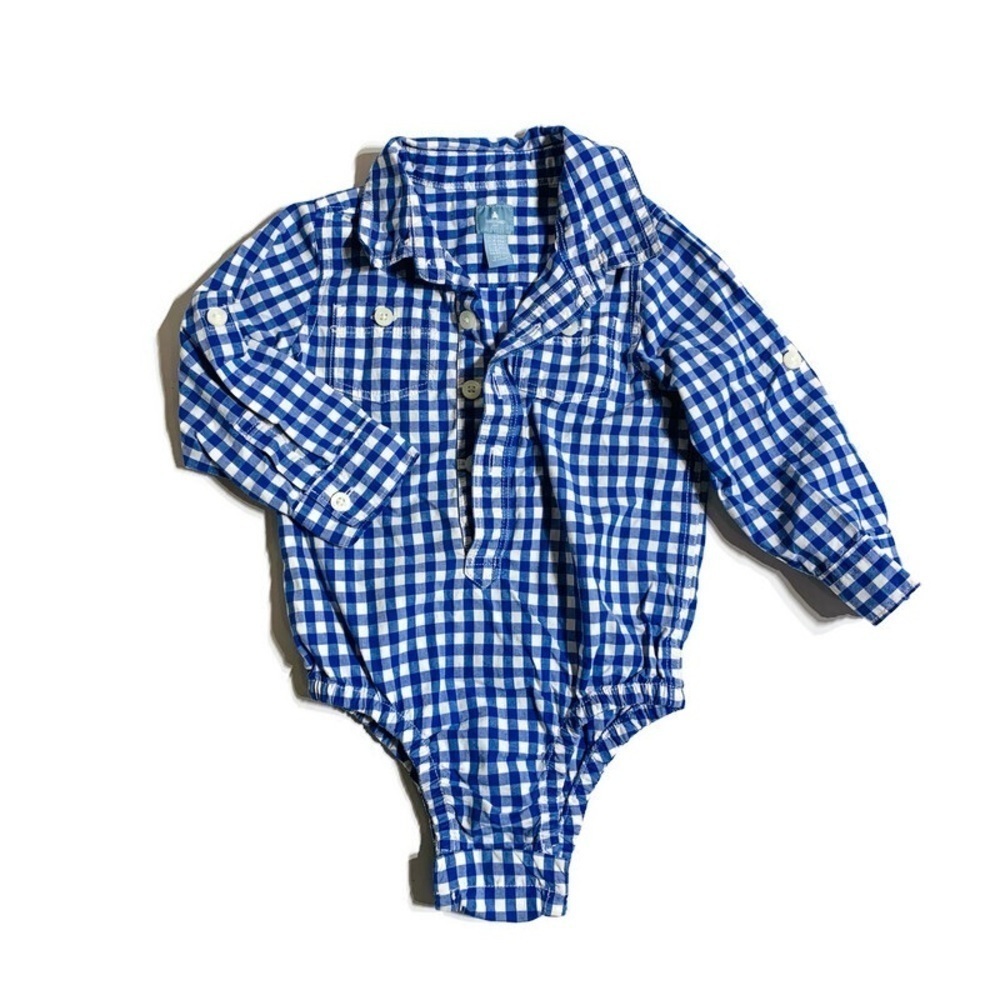 Gap‎ baby’s 18-24M onesie button down shirt